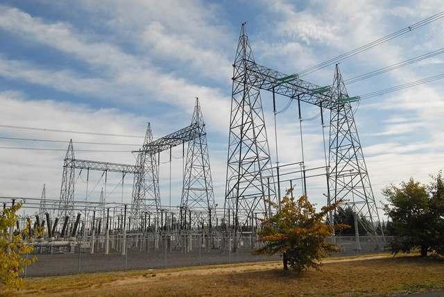 Lower Granite Dam in southeast Washington state, backs up reservoir water nearly forty miles to the Idaho border.