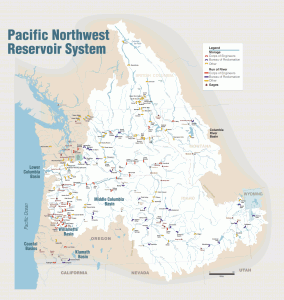 The Columbia River basin is home to more than 100 large dams and hundreds of smaller installations.
