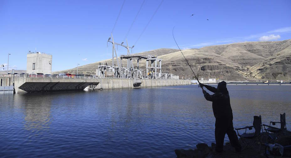 Fishing on the reservoir impounded by Lower Granite Dam in southeast Washington state. (East Oregonian file photo 10/19/16)