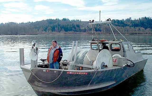 Lower Columbia River gillnetters got a day on the river this week. (WDFW photo)