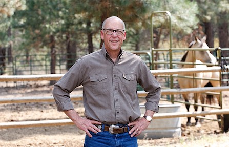U.S. Rep. Greg Walden, R-Ore., is shown on a ranch in his Second Congressional District, which encompasses 20 counties. 