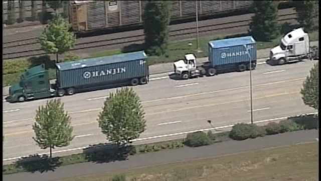 WSDOT says it has seen a 9 percent increase in truck volumes on Vancouver freeways so far this year.