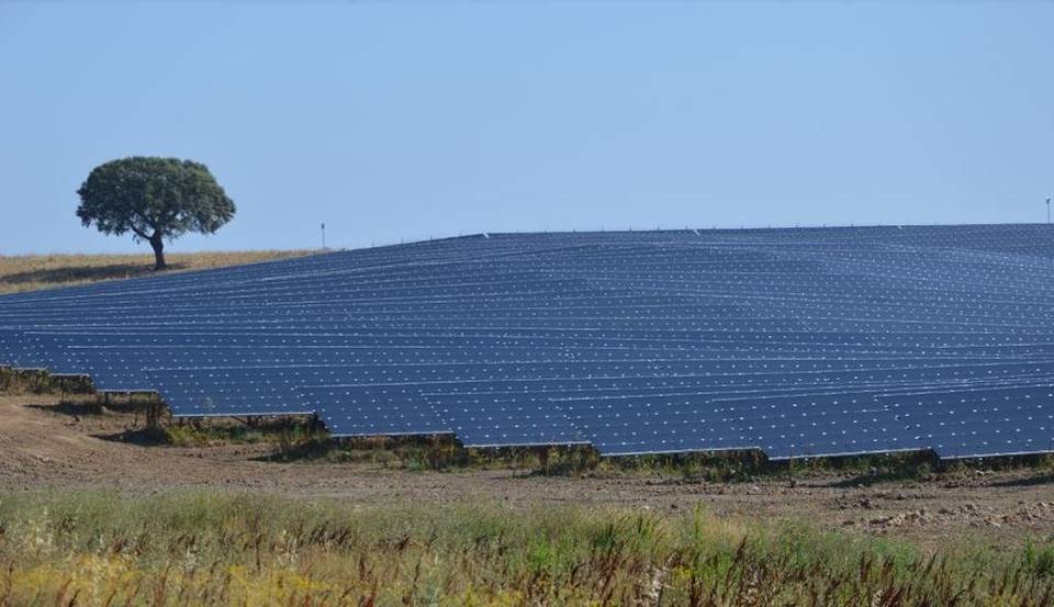 A solar installation in Portugal by Neoen.