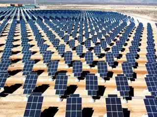 Photovoltaic array at Nellis Air Force Base, Nevada
