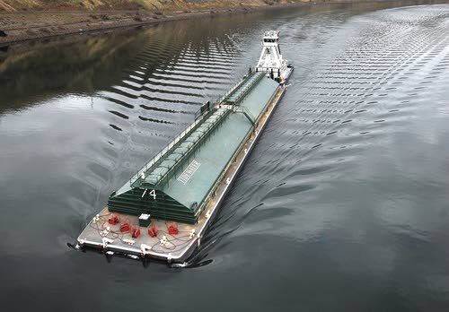 Tidewater Barge carries grain from the Washington Palouse for export overseas.