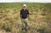 (Kim Hughes)Bill Ringert of Hammett took part in Idaho Power's irrigation buyback program. As the summer draws to a close, he's concerned that he may not break even on the deal. The costs involved in reclaiming his fields from noxious weeds and preparing the soil for planting next spring may cost more than he saved by accepting Idaho Power's deal not to plant this year.