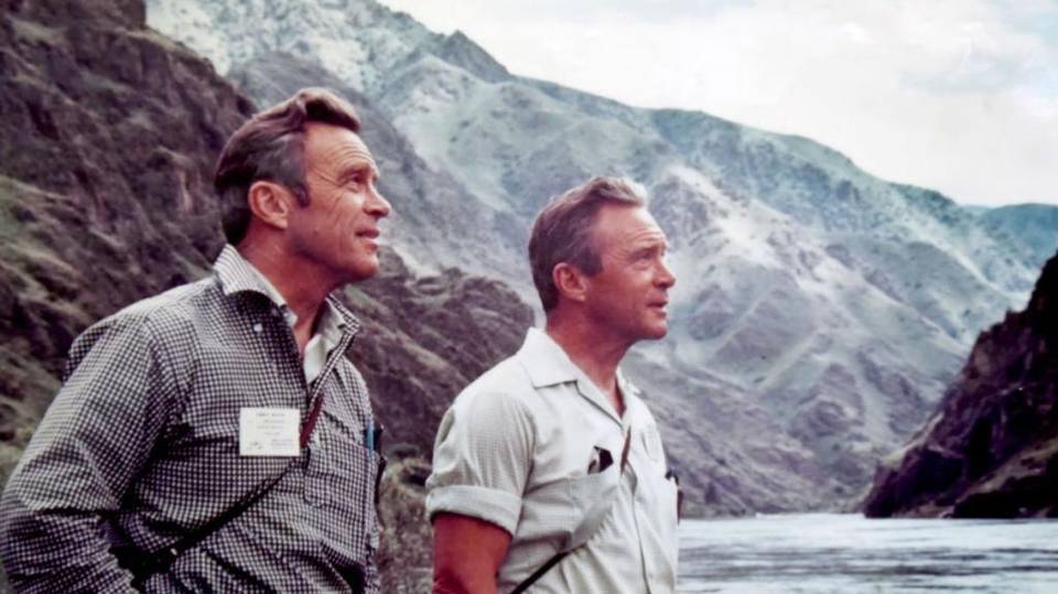 John, left, and Frank Craighead wrote most of the Wild and Scenic Rivers Act. They're pictured here in Hells Canyon in 1970. Craighead family photo