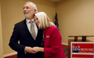 Dan Newhouse, ex-state agriculture director, is Central Washington's new member of Congress. He is pictured with wife Carol.