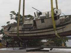 Traner, owner of the M/V Forus, pleaded guilty to the two charged offenses: Abandoning a Derelict Vessel; and Discharge of Polluting Matters into State Waters.