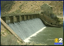 Diversion Dam Power Plant seven miles southeast of Boise on the Boise River is generating electricity again.