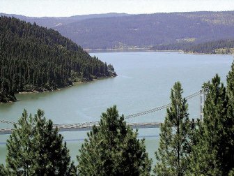 Dworshak reservoir oftentimes is called upon to cool the Lower Snake River for the sake of Idaho's migrating adult salmon.