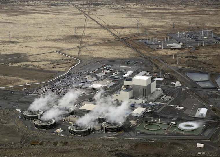 Energy Northwest's Columbia Generating Station, the only nuclear power plant in the region, has been shut down since Sunday following a valve malfunction in the steam processing area. (Sarah Gordon photo)