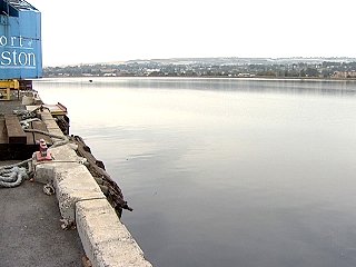 This Port of Lewiston dock is waiting for the return of barge traffic.