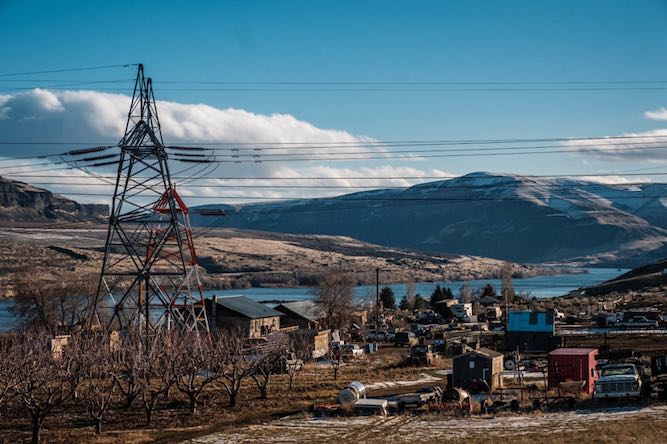A River Runs Through It -- The nation's cheapest power, produced at hydroelectric dams on the Columbia River, has ignited a boom in mining for bitcoin and other cryptocurrencies that is transforming the Mid-Columbia Basin, three hours east of Seattle. (Patrick Cavan Brown for Politico Magazine)