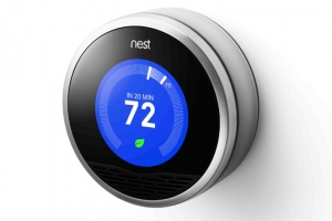 Nest has created a well-designed thermostat that can learn from the user's behavior over several weeks.