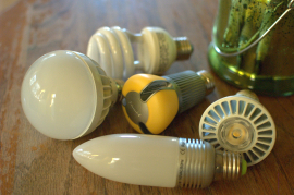New light bulbs appear on the market as the incandescent bulb is phased out.