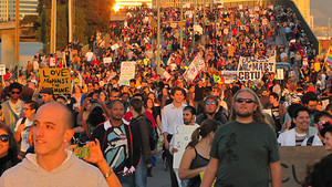 Occupy Oakland-called general strike, November 2. Photo from Action2030.org.