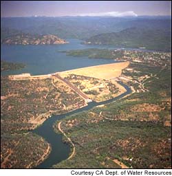 Hydropower operators may have fewer regulations to follow if a proposal by the Federal Energy Regulatory Commision is accepted. Pictured here Oroville Dam in California.