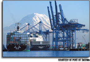 The Port of Tacoma spent $221 million on capital investments in the last two years and is set to spend a record $190 million this year. Its huge new Pierce County Terminal is the biggest container terminal north of Los Angeles.