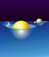 (Image: NASA) Einstein predicted that a rotating body, like the Earth, twisted the fabric that combines the three dimensions of space with the fourth dimensions of time. Now research using satellites has proven it.